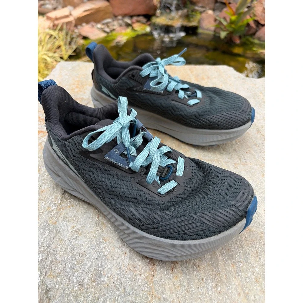Altra Experience Wild Trail Running Shoes Womens 6.5 Black Blue AL0A85QD000